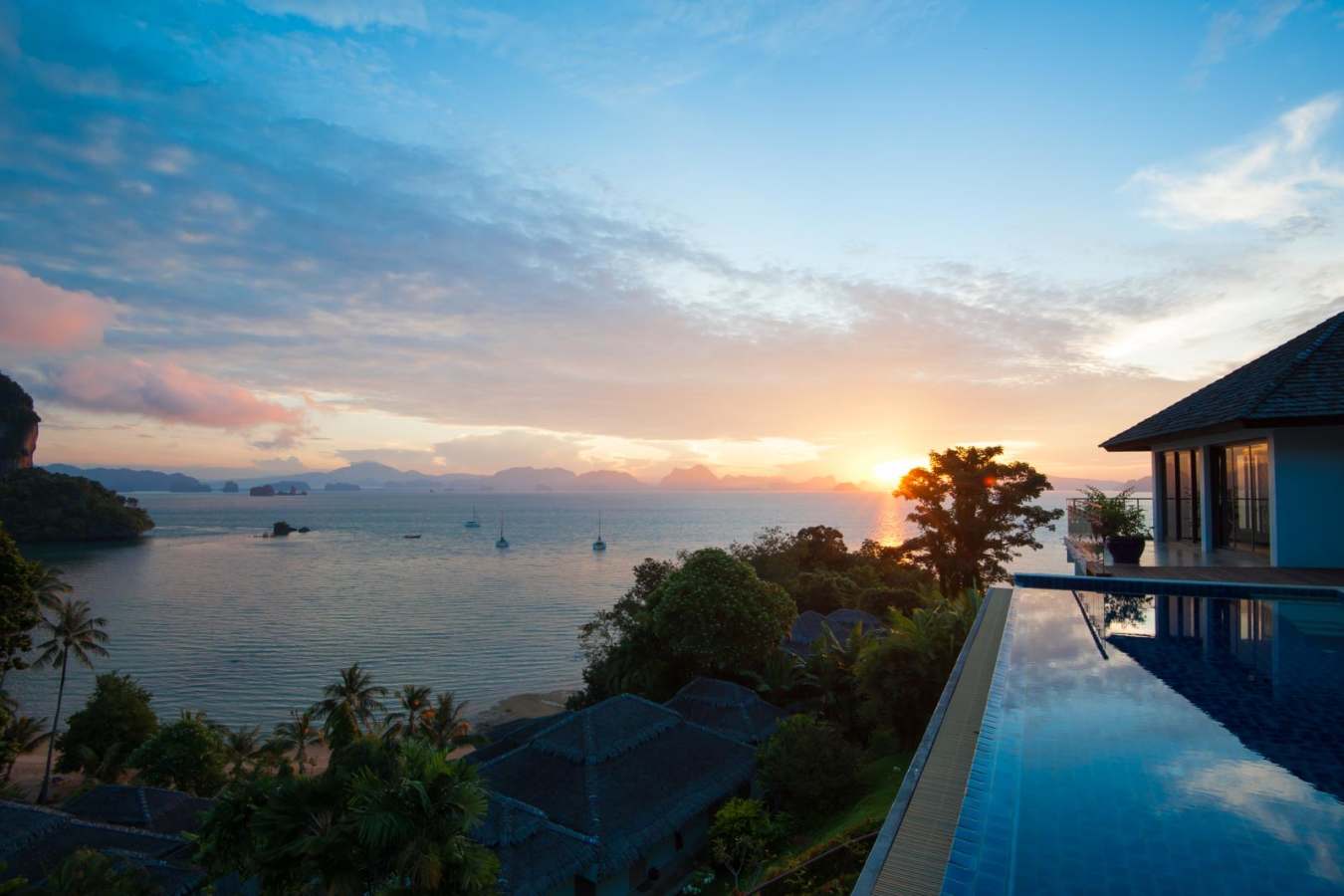 Sunrise at Hilltop Villa - Paradise Koh Yao