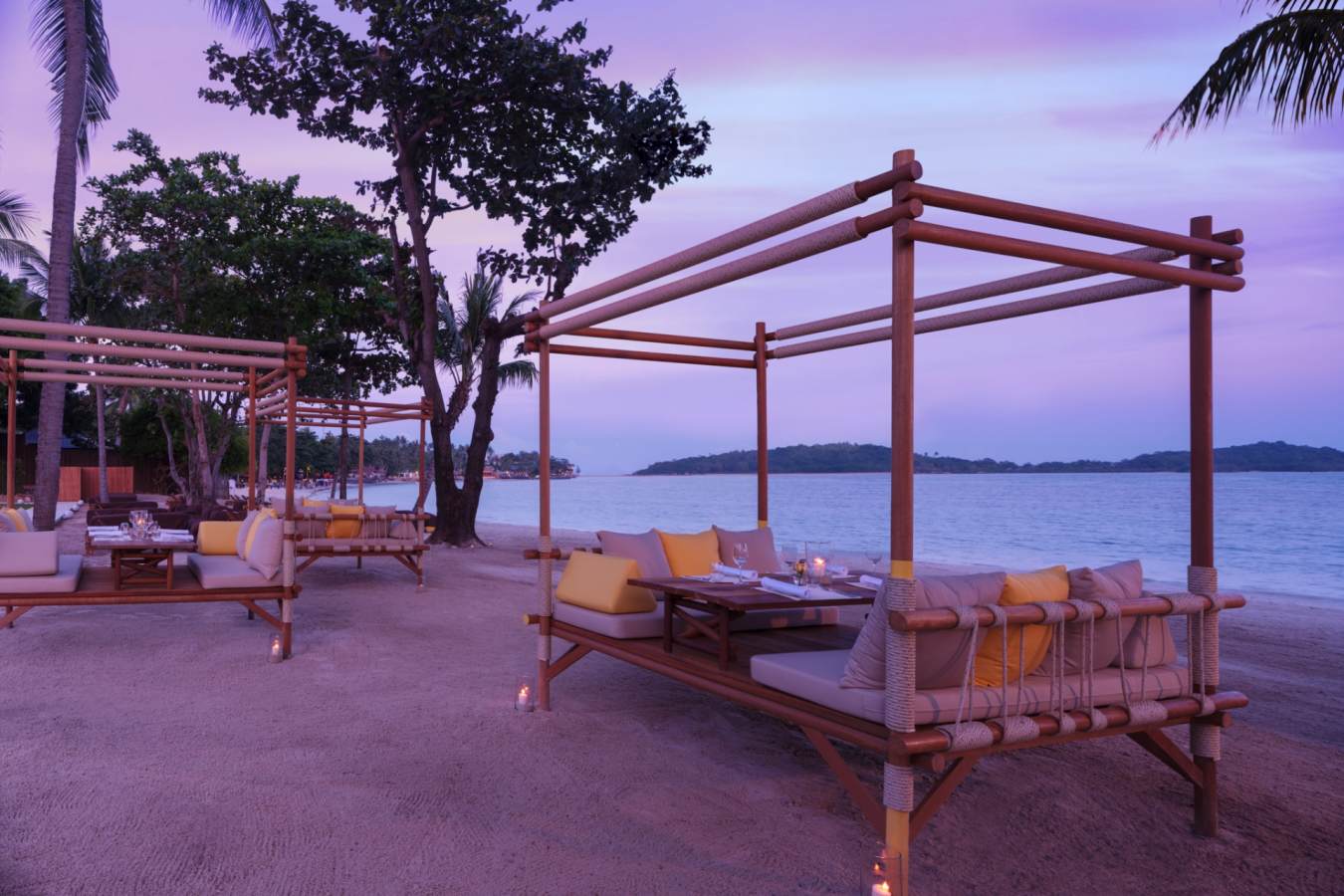 Dining on the Beach - Sala Samui Chaweng Beach
