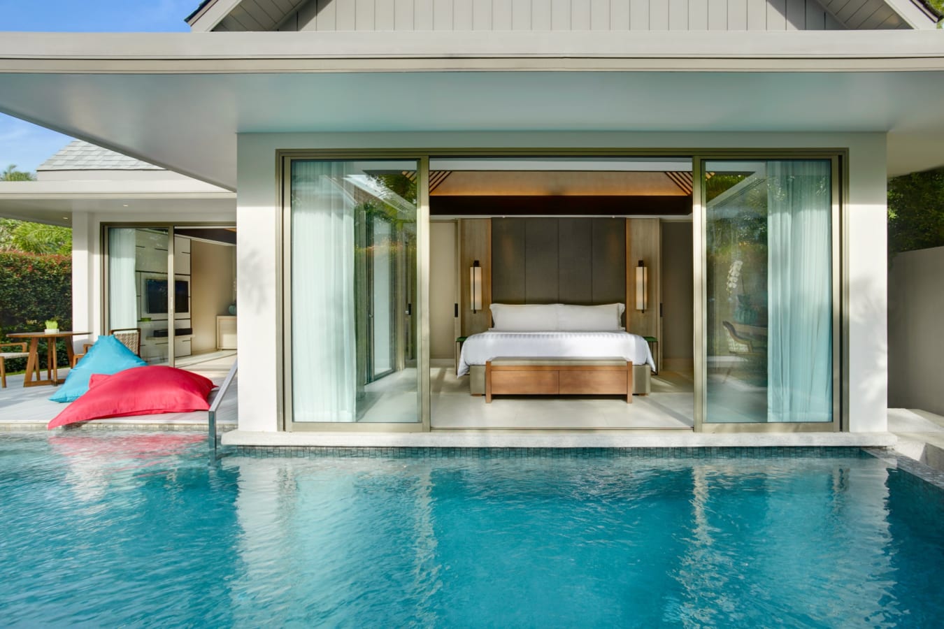 Grand Reserve Pool and Bedroom