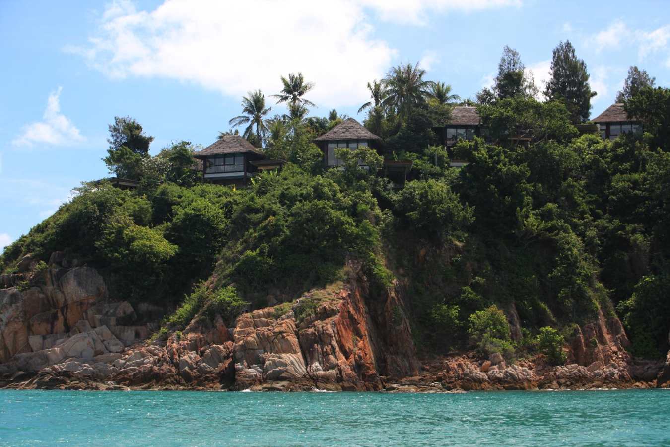 View of the villas - Six Senses Samui