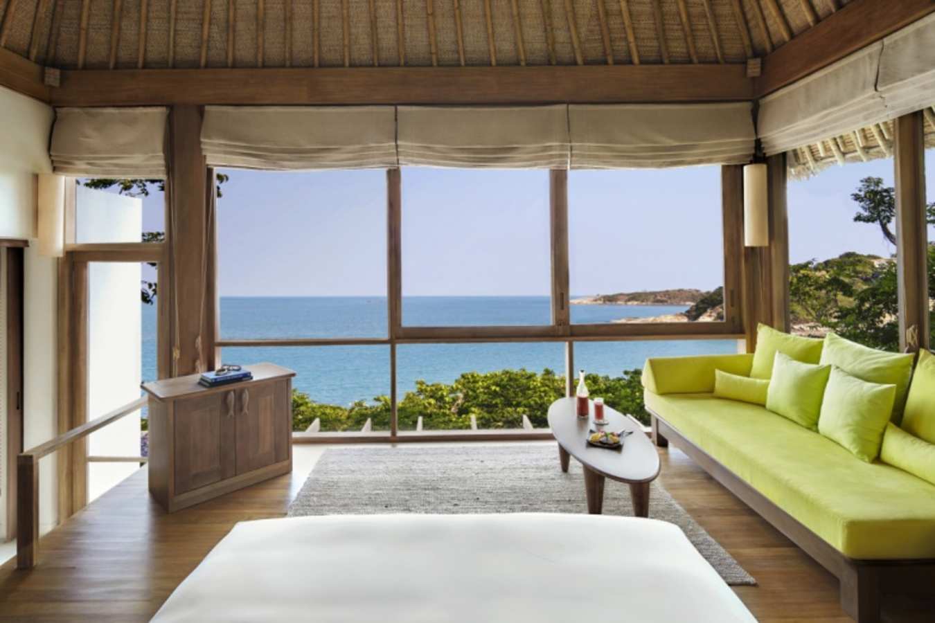 Ocean Front Villa View - Six Senses Samui