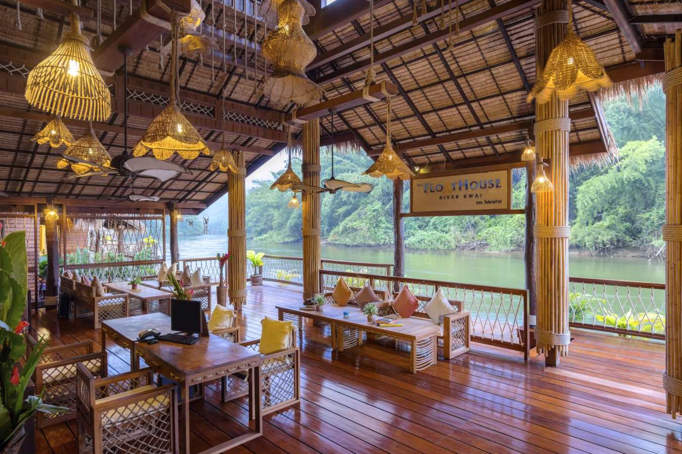 Reception Area - Floathouse Kanchanaburi
