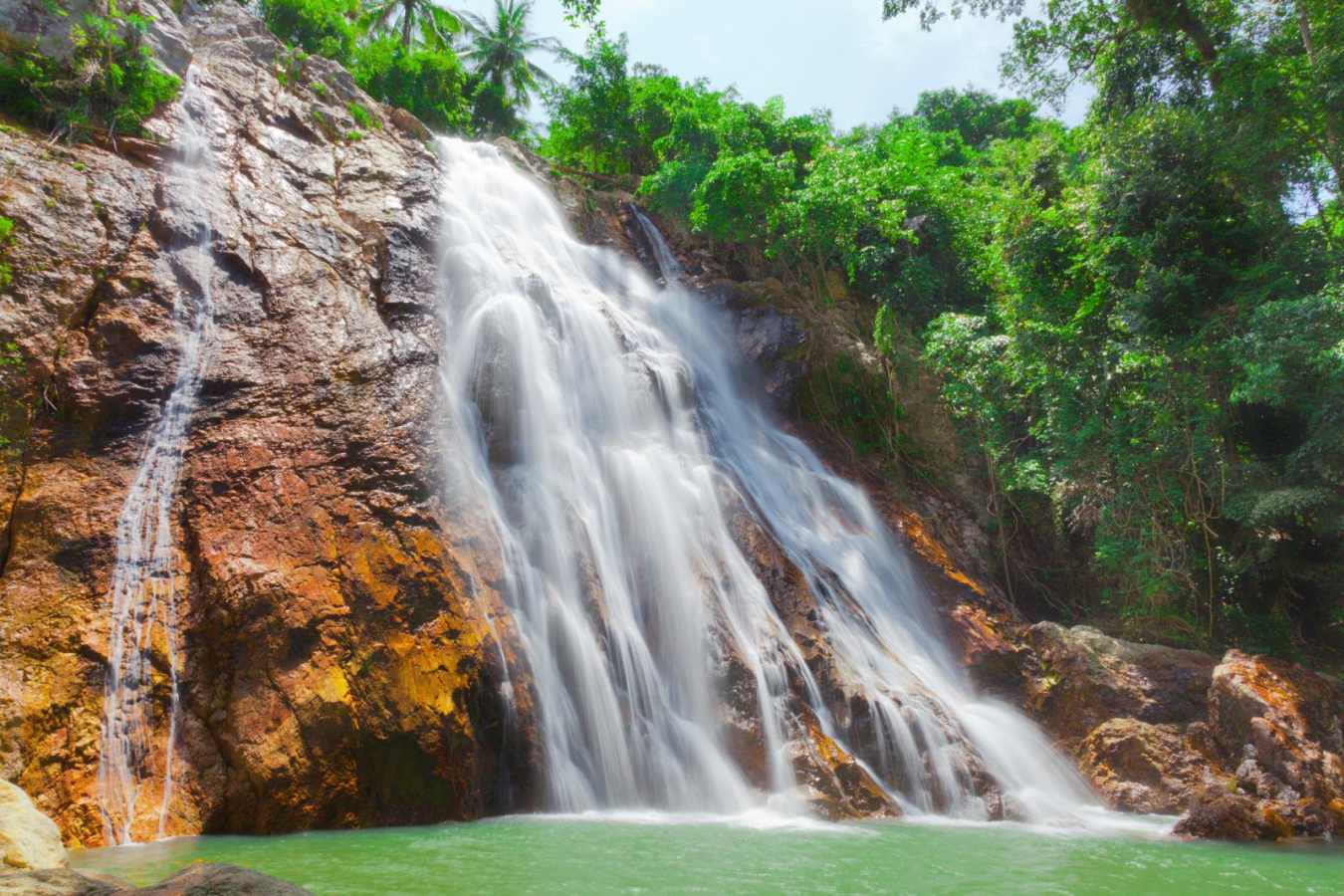 Waterfall in Koh Samui