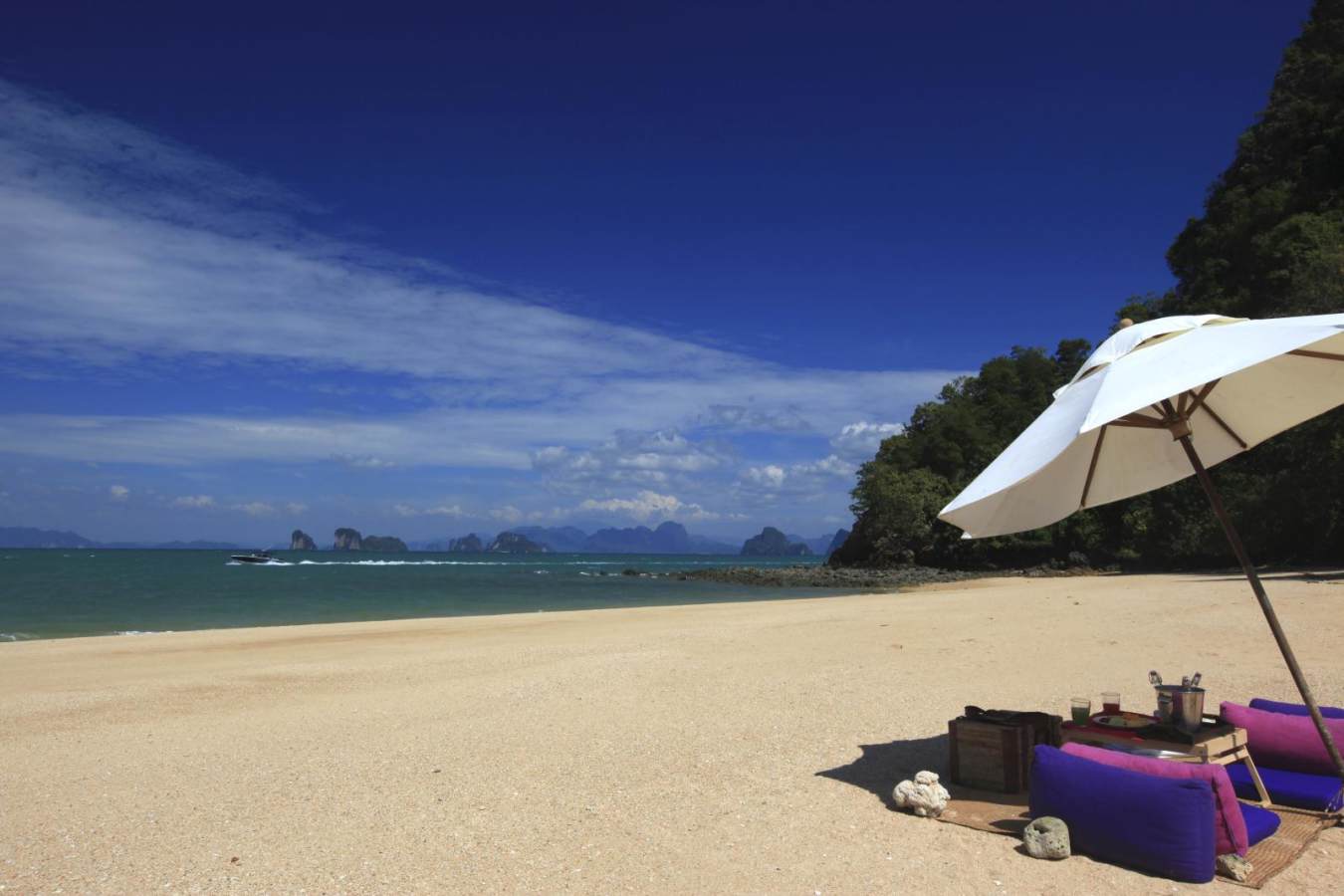 Beach at Six Senses Yao Noi - West Coast Island Hopping in Thailand