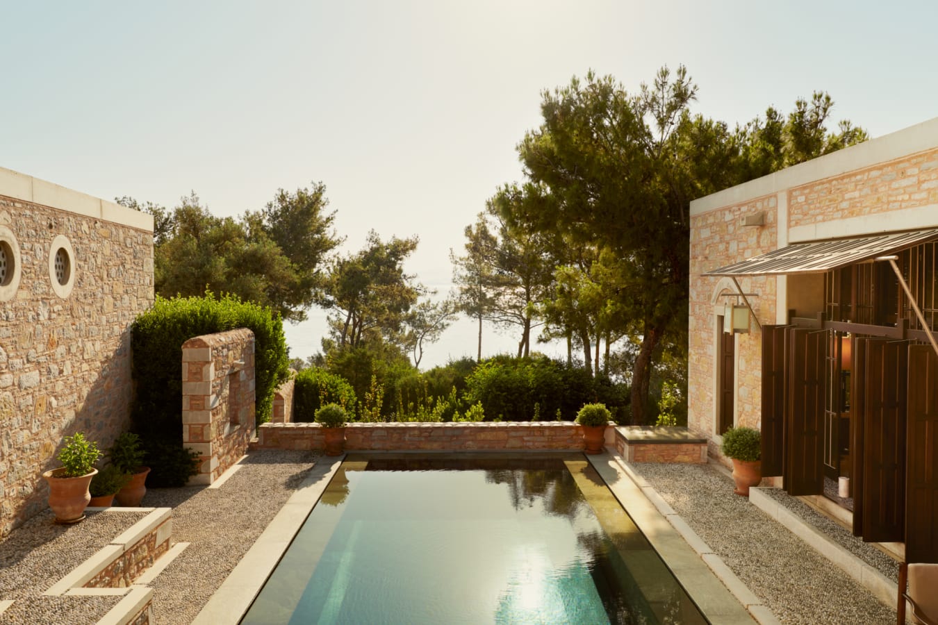 Pool from Sea View Pavilion