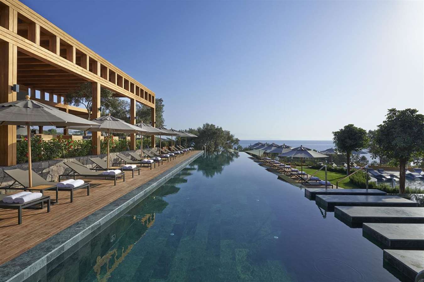 Pool Restaurant Bar - Mandarin Oriental Bodrum