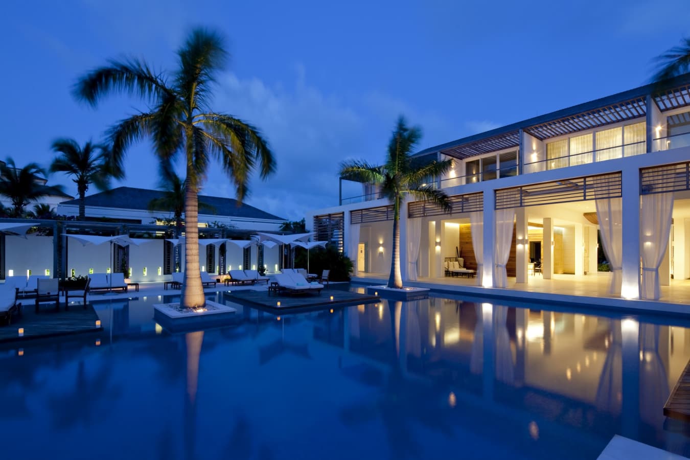 Pool at Night