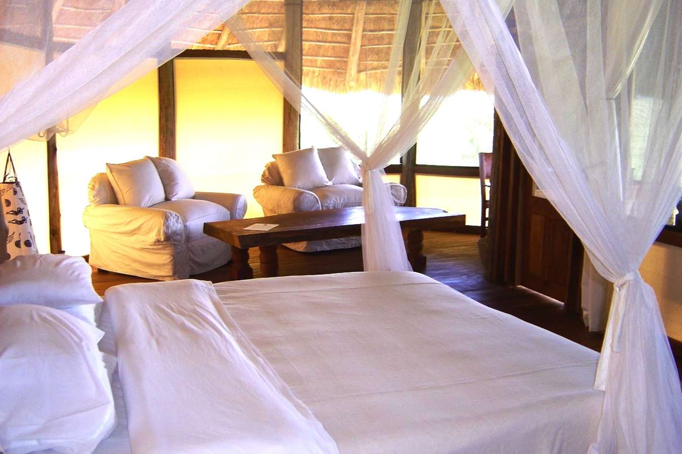 Inside a cottage - Apoka Lodge