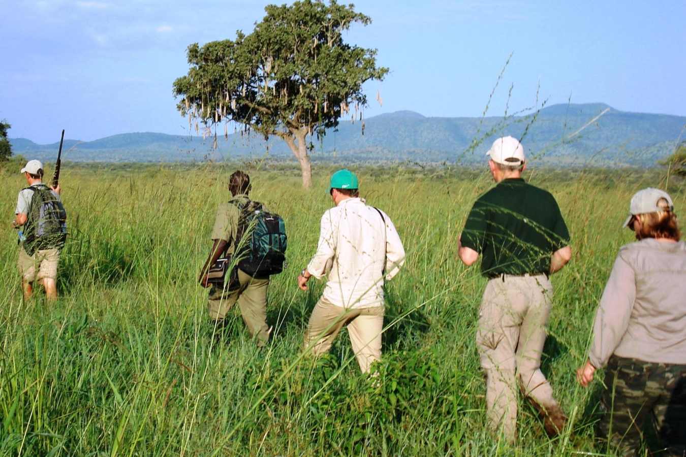 Walking in Kidepo National Park - Apoka Lodge