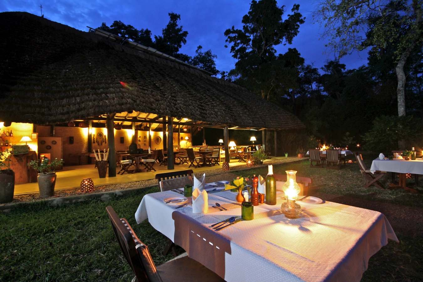 Dining - Ishasha Wilderness Camp