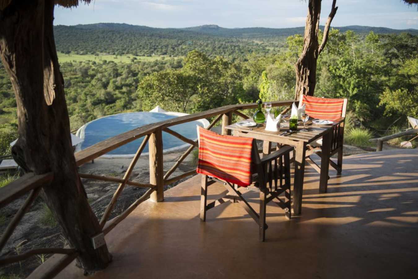 View from the dining room - Mihingo Lodge