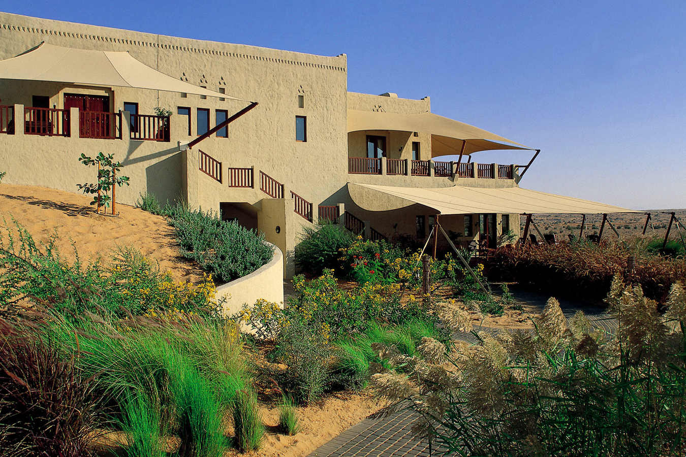 Main Building - Al Maha Desert Resort and Spa