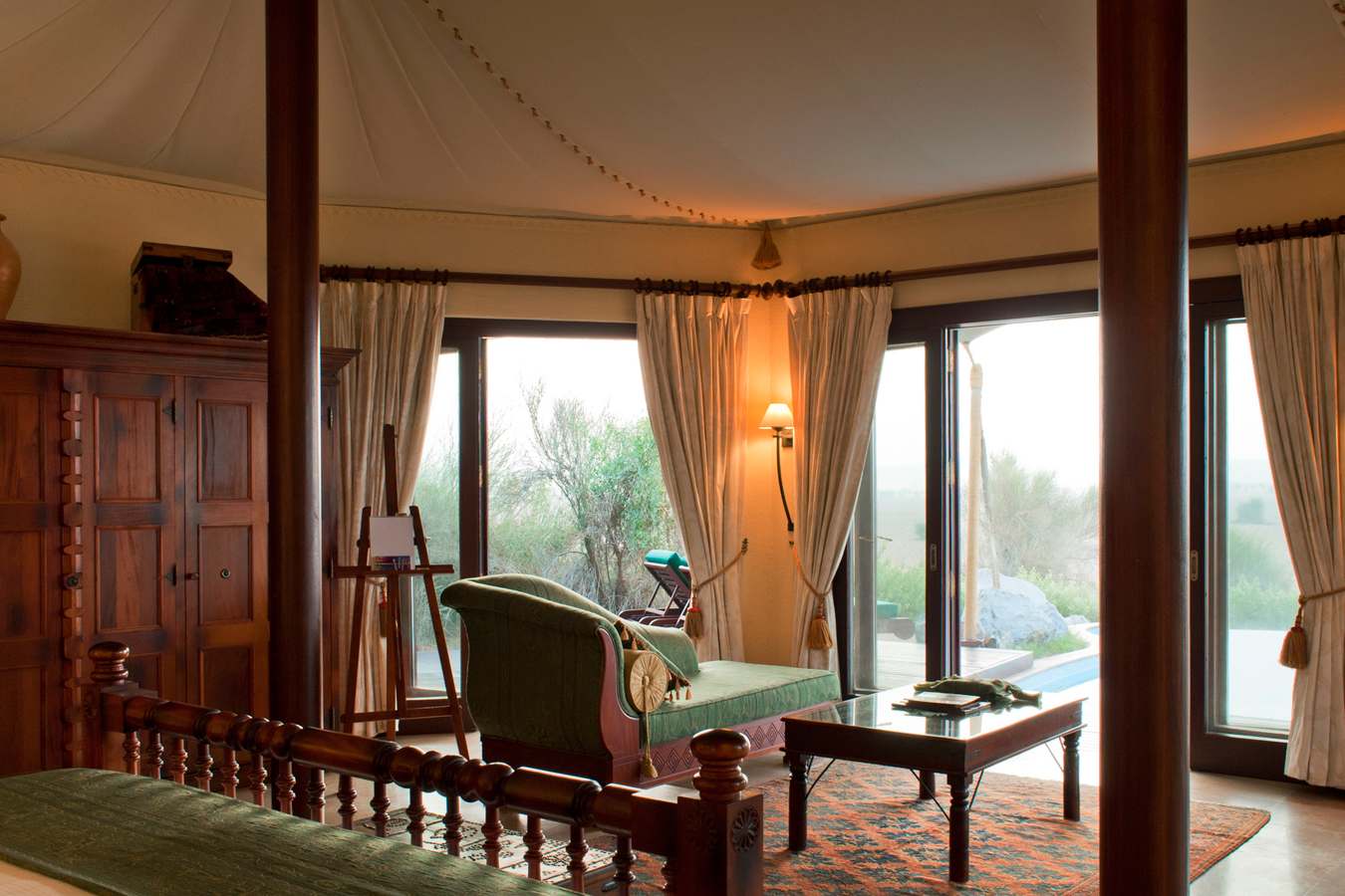 Suite Interior - Al Maha Desert Resort and Spa