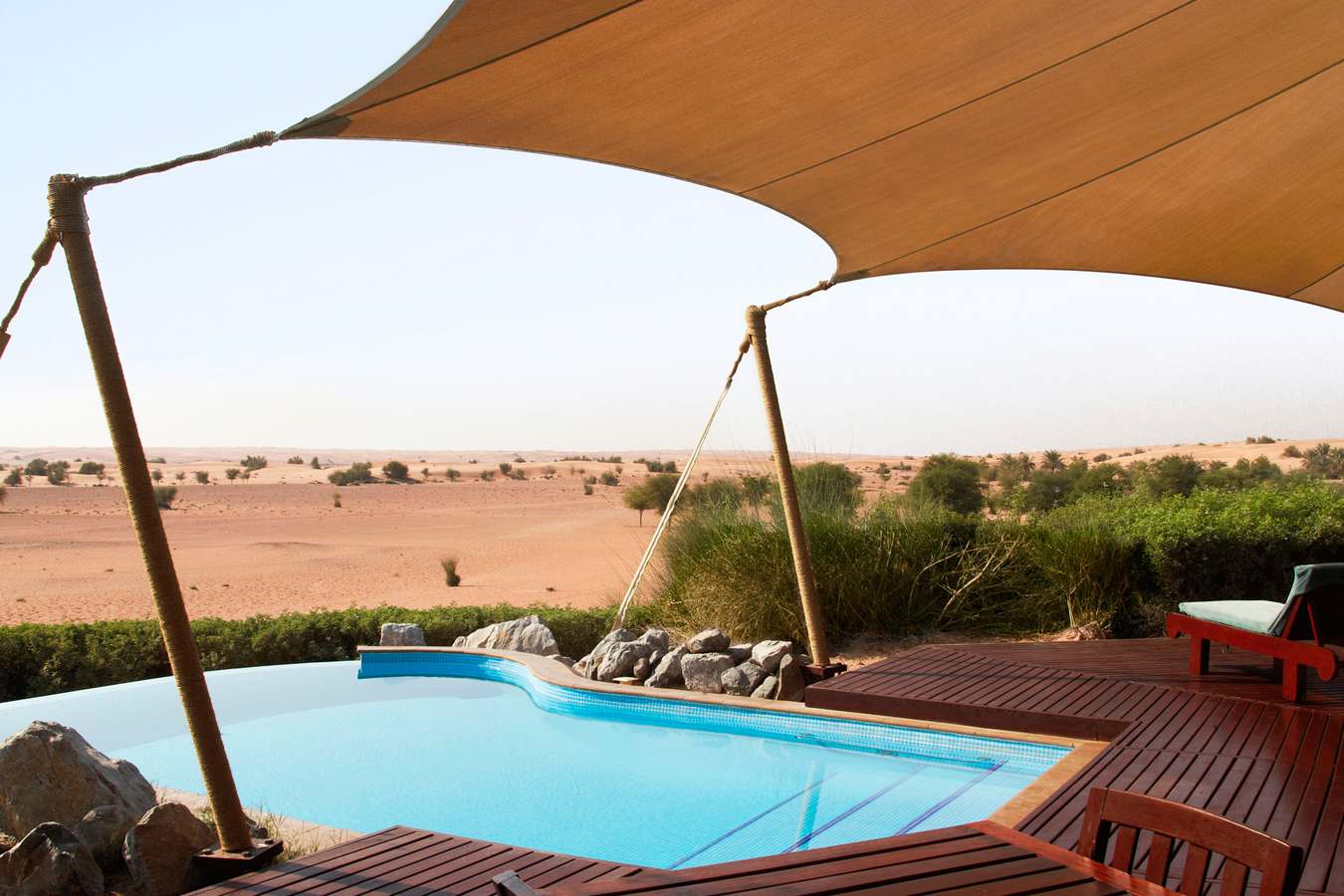 Suite Pool - Al Maha Desert Resort and Spa