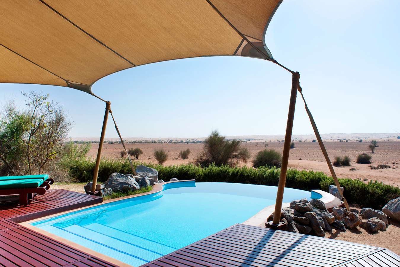 Suite Pool - Al Maha Desert Resort and Spa