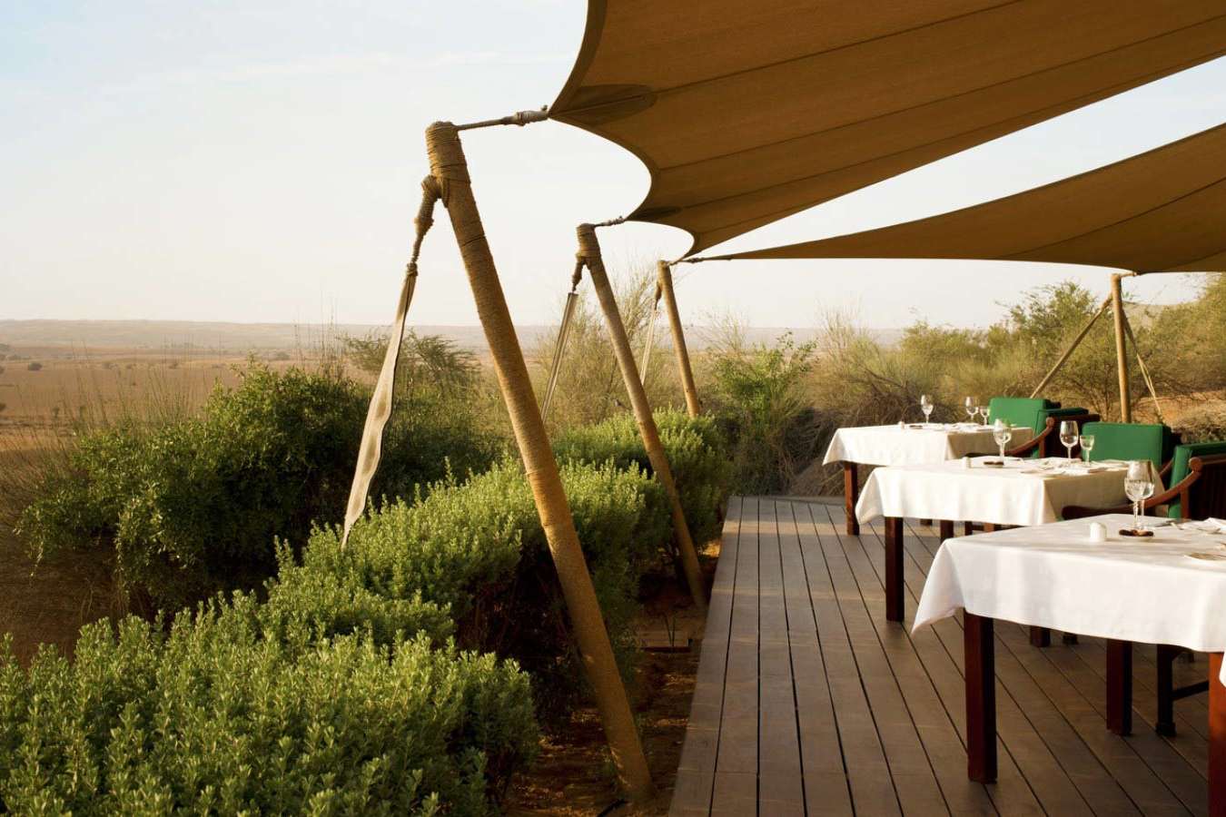 Outdoor Lunch - Al Maha Desert Resort and Spa