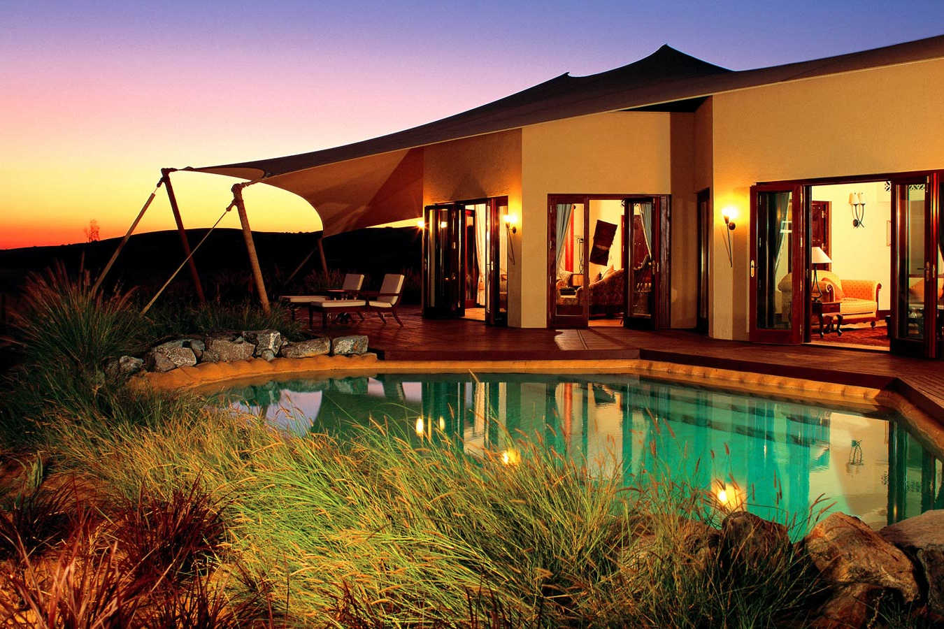 Emirates Suite Pool - Al Maha Desert Resort and Spa