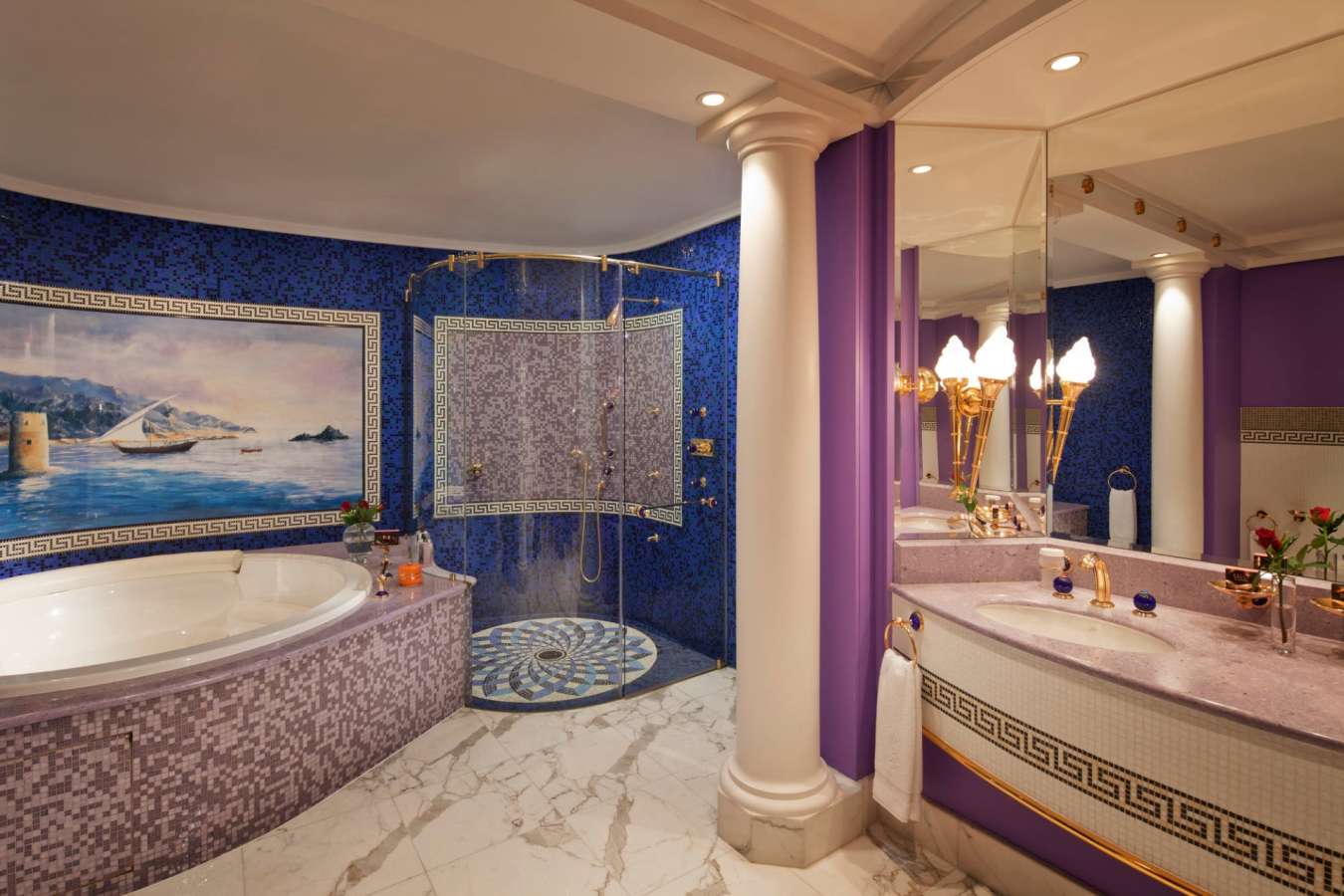 Club Suite Upper Level Luxury Bathroom - Burj Al Arab
