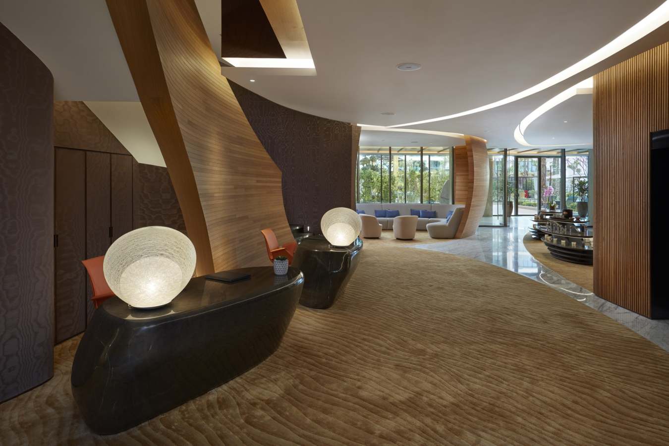 Spa reception