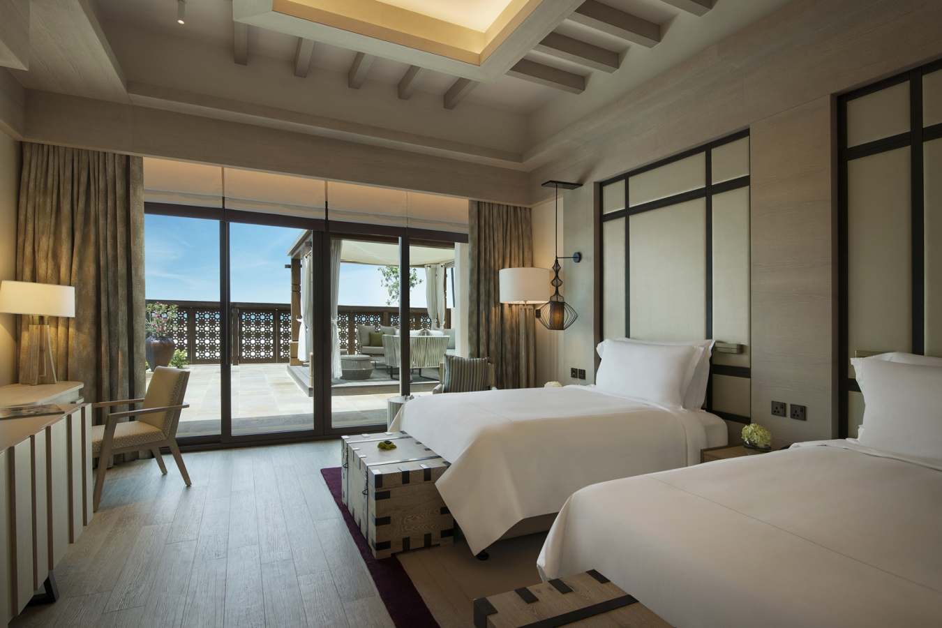 Two-Bedroom Beachfront Villa Second Bedroom