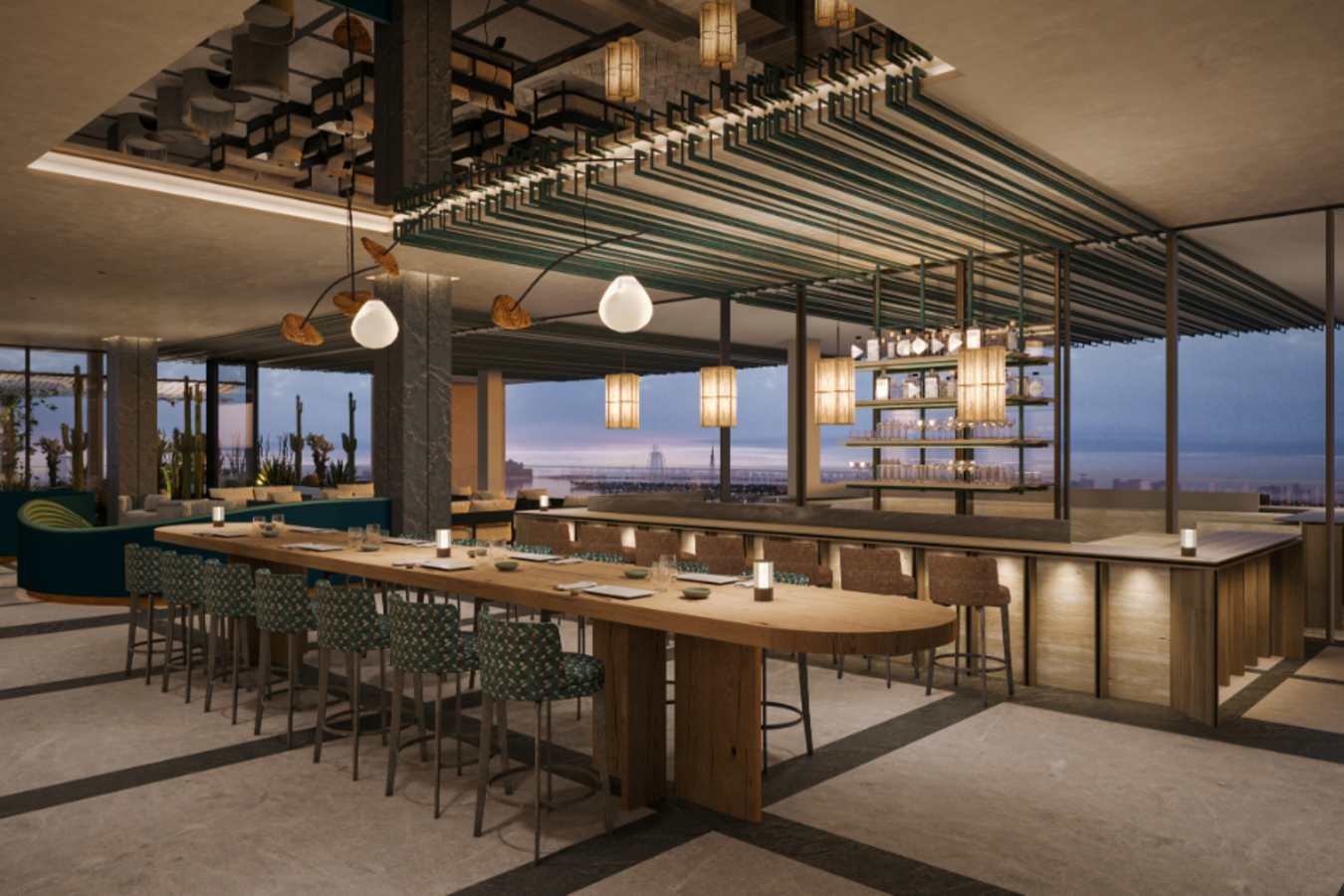 Six Senses The Palm Dubai - interior 