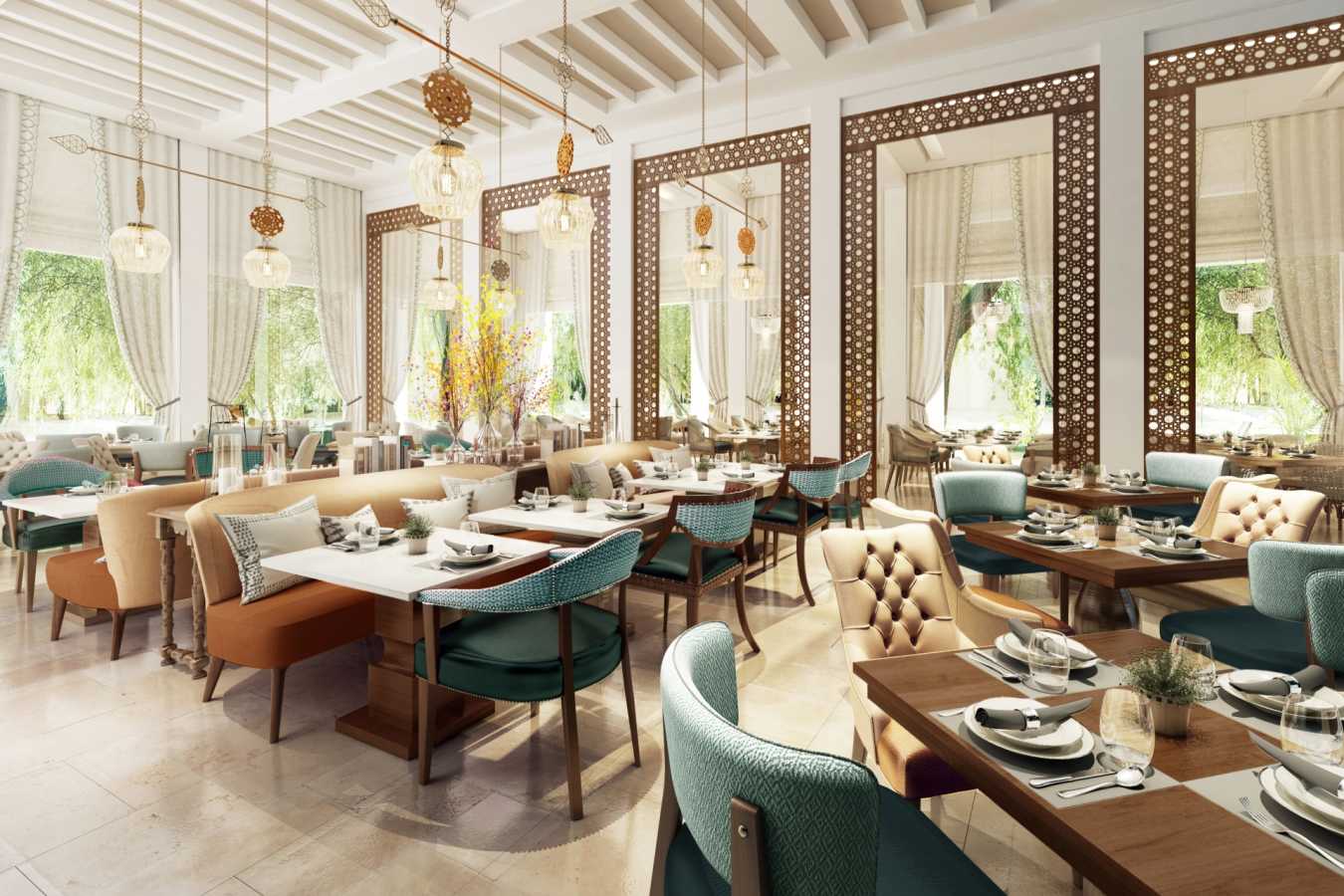 Al Waha Dining Room - Al Wadi Desert Ras Al Khaimah