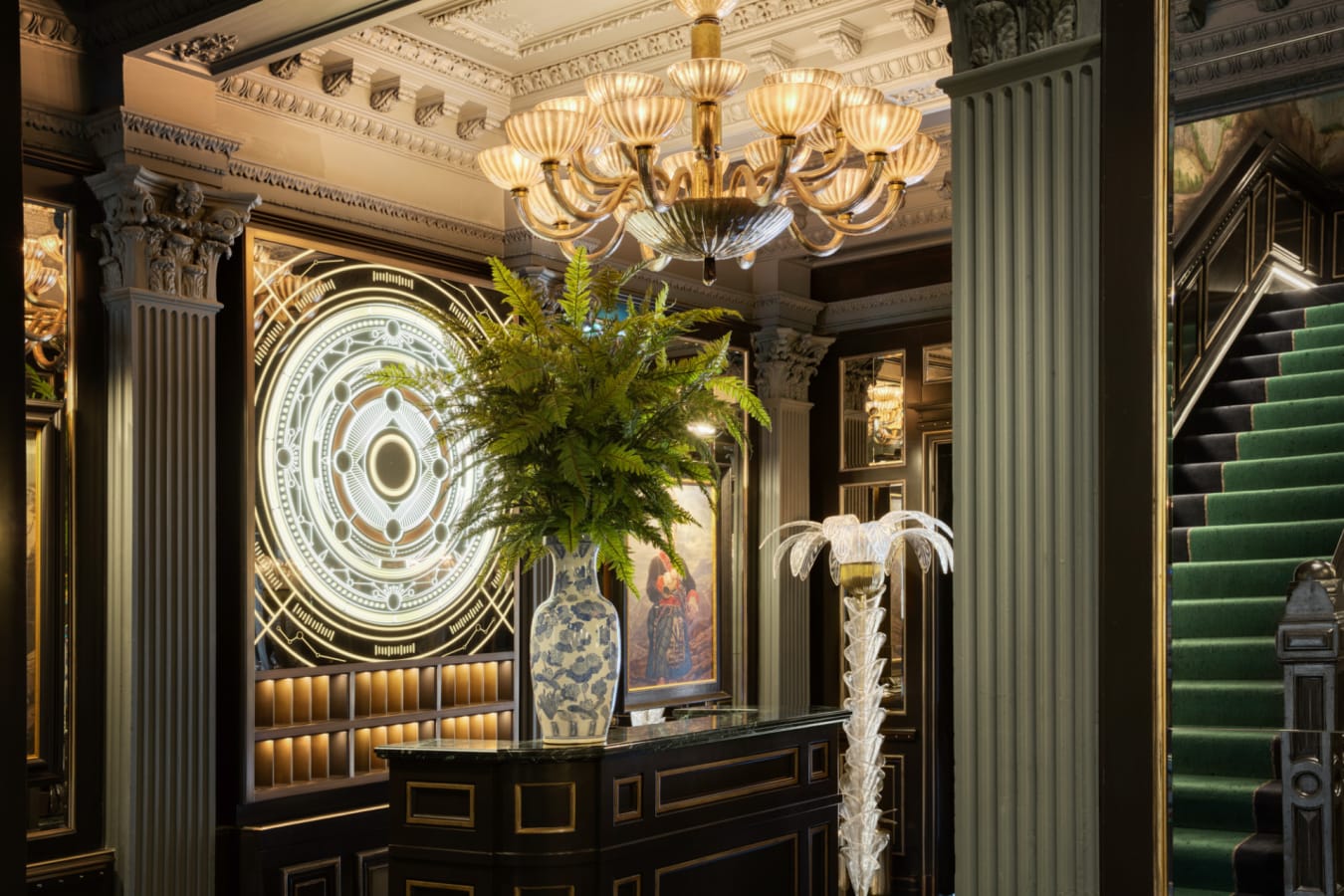 Lobby and staircase