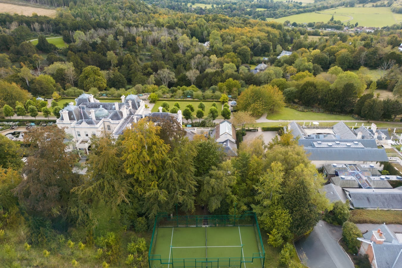 Court SportsPadel Aerial Shot 