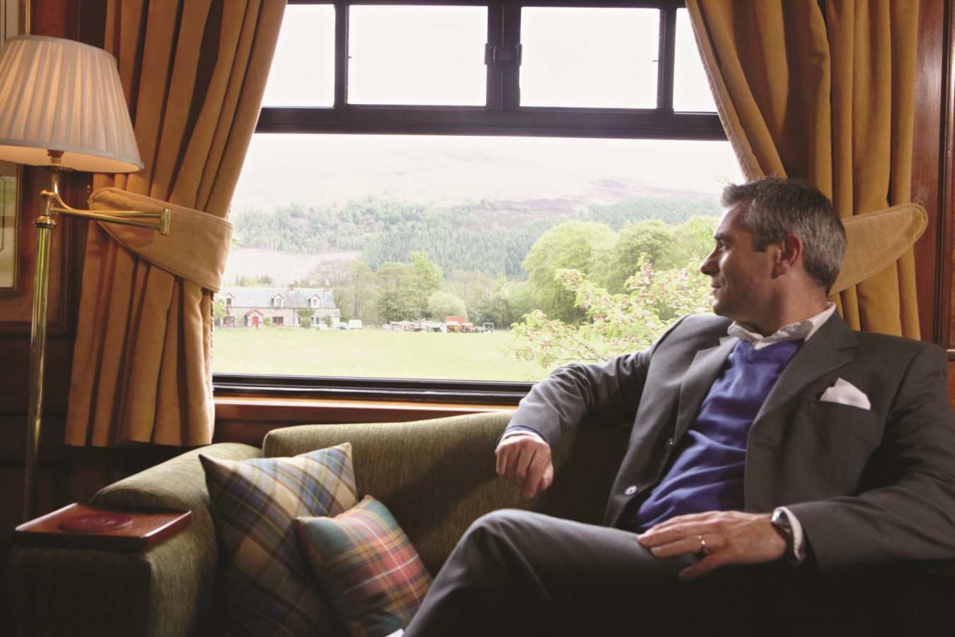 Enjoying the view - Belmond Royal Scotsman