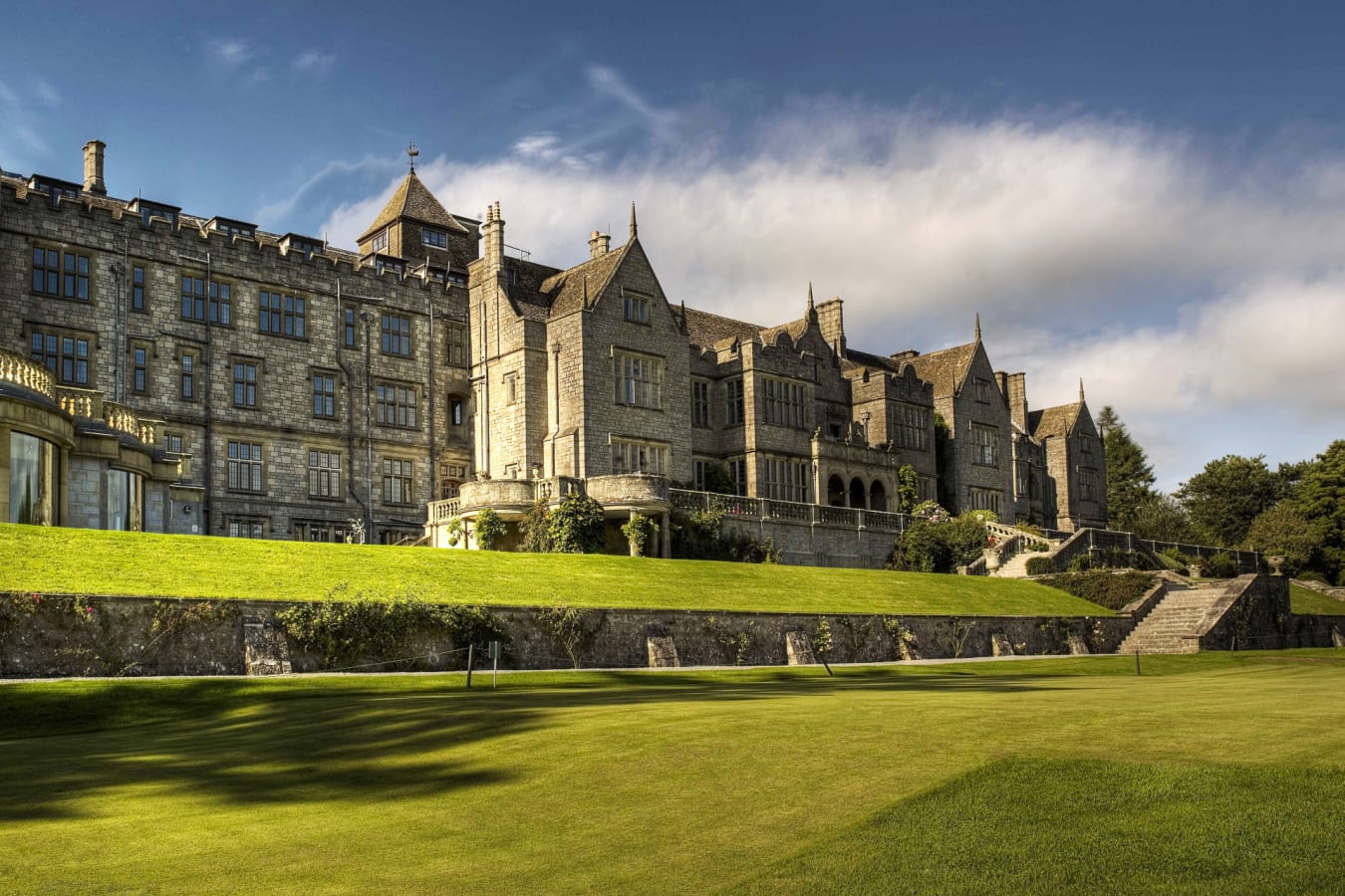 Bovey Castle angled view