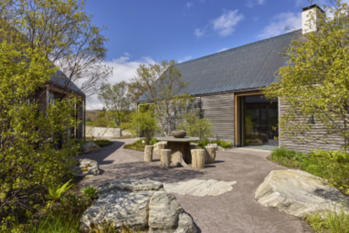 The granary outside 
