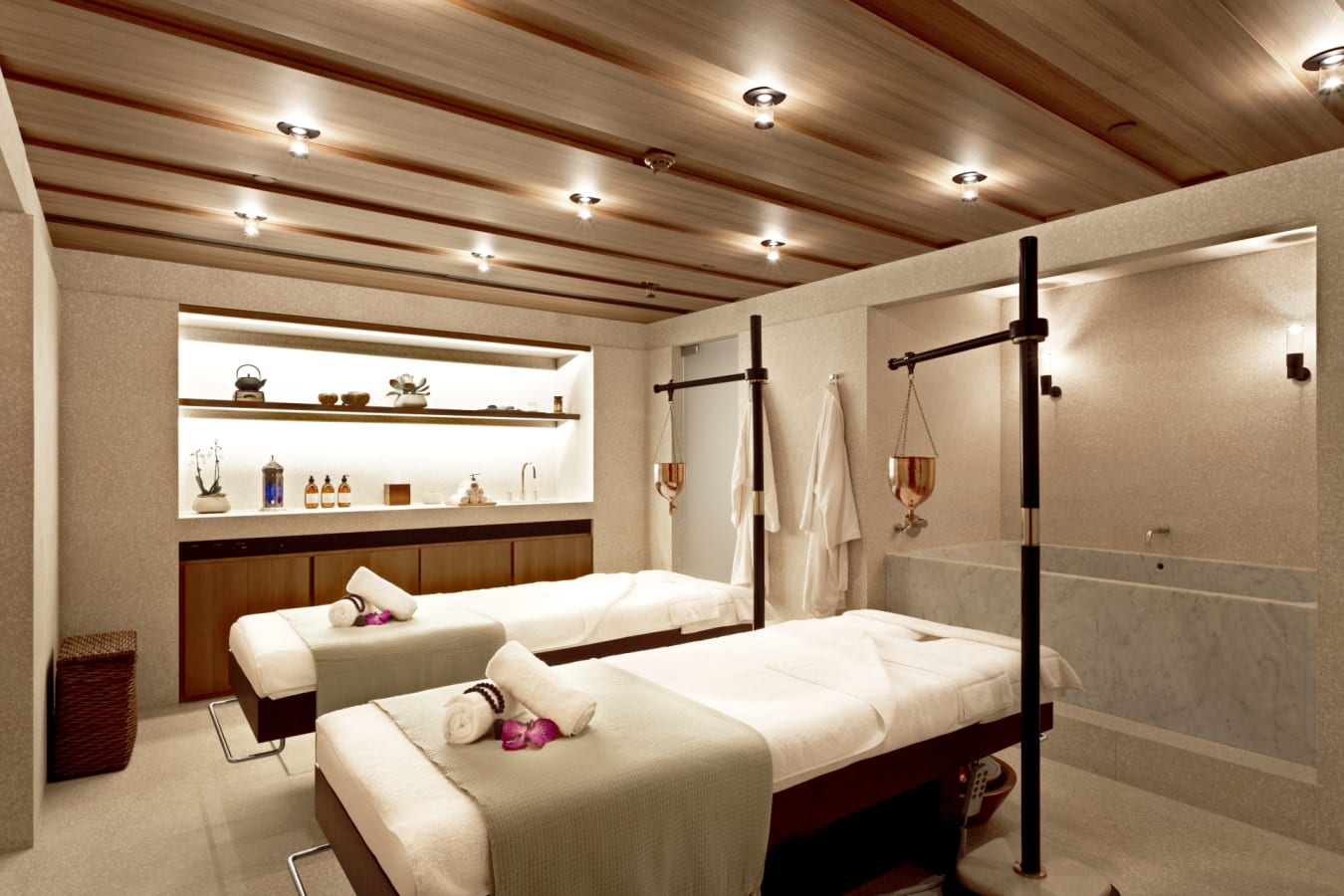 Spa double treatment suite