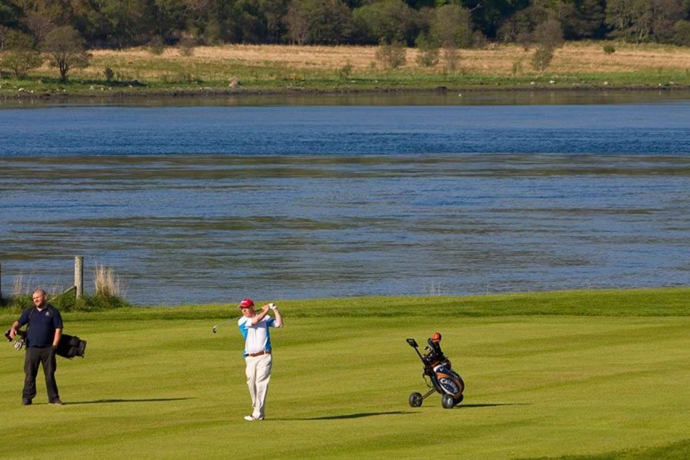 Golf course - Isle of Eriska Hotel