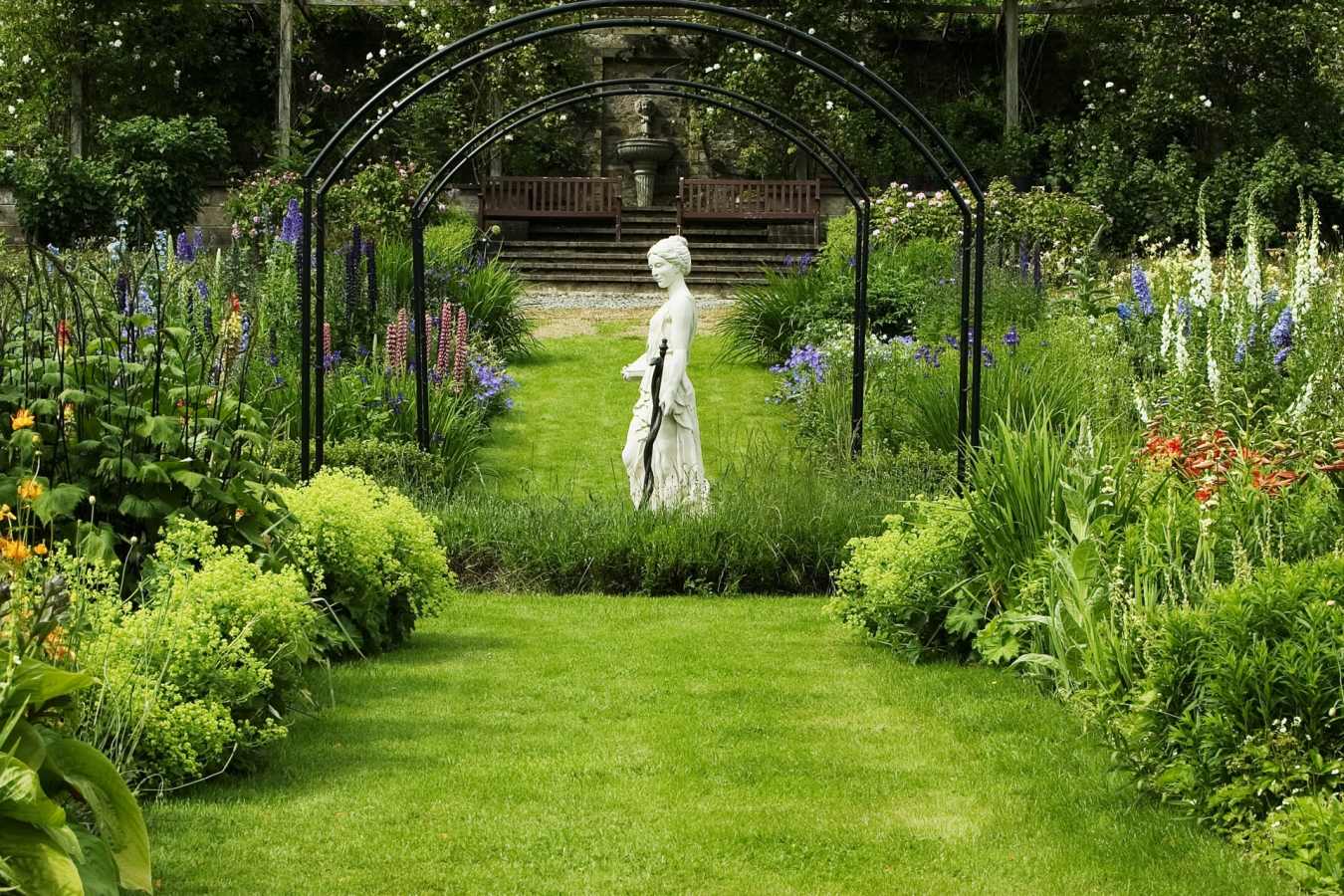 Walled garden - Kinloch House Hotel