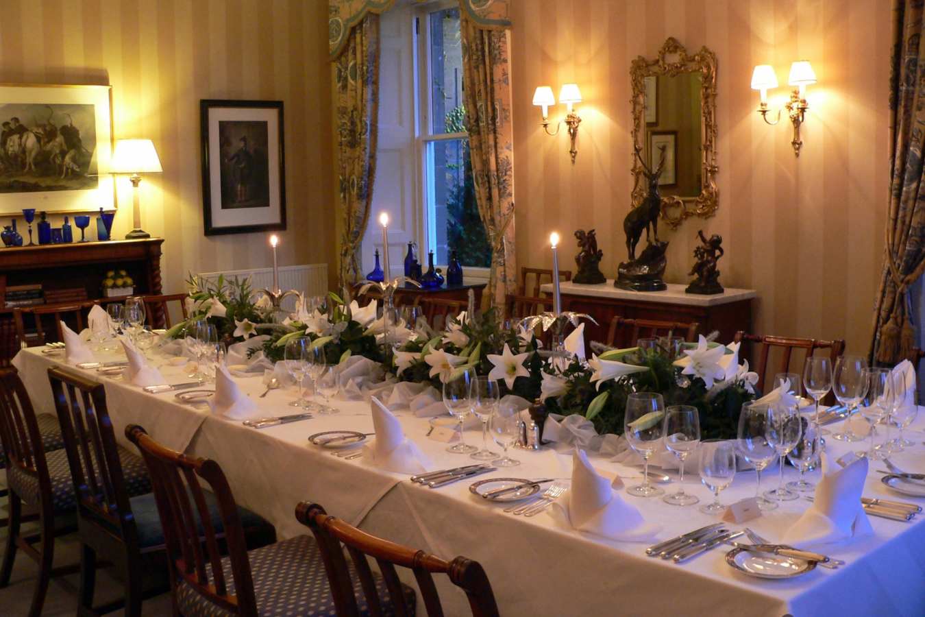 Private dining room - Kinloch House Hotel