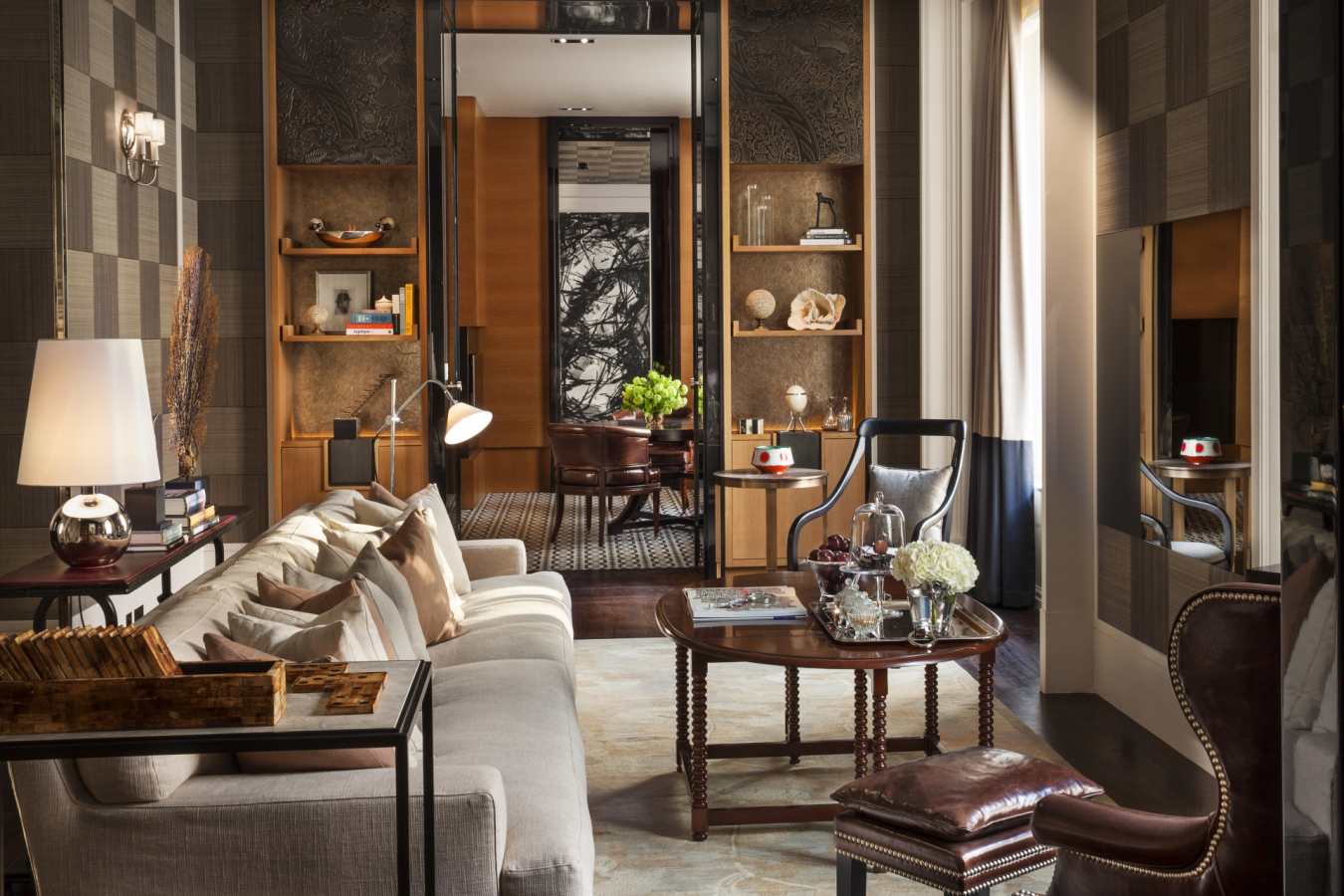 Manor House Living Area - Rosewood London