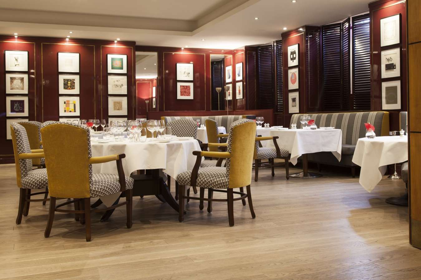 Number One restaurant - The Balmoral Hotel