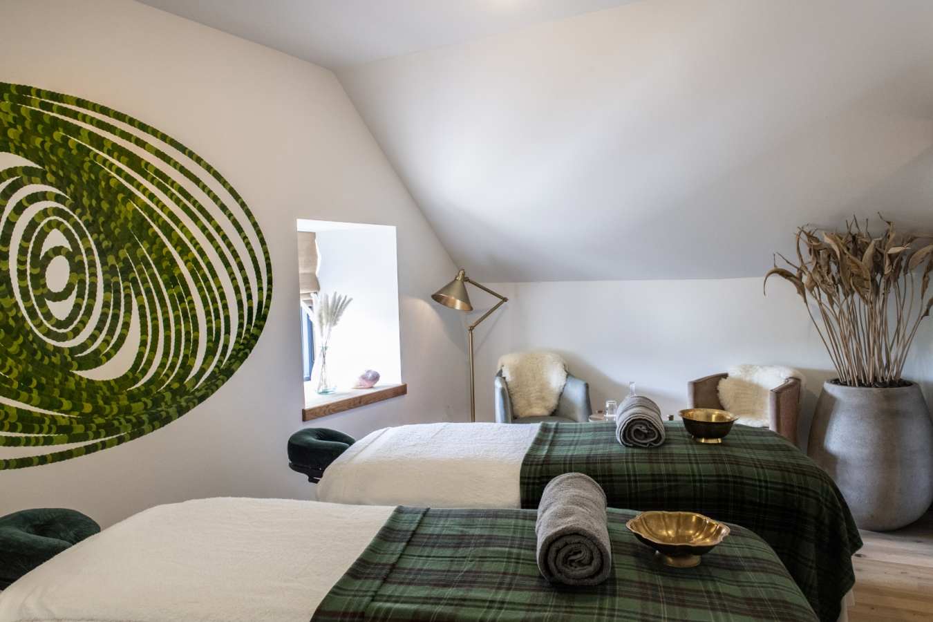 Spa treatment room