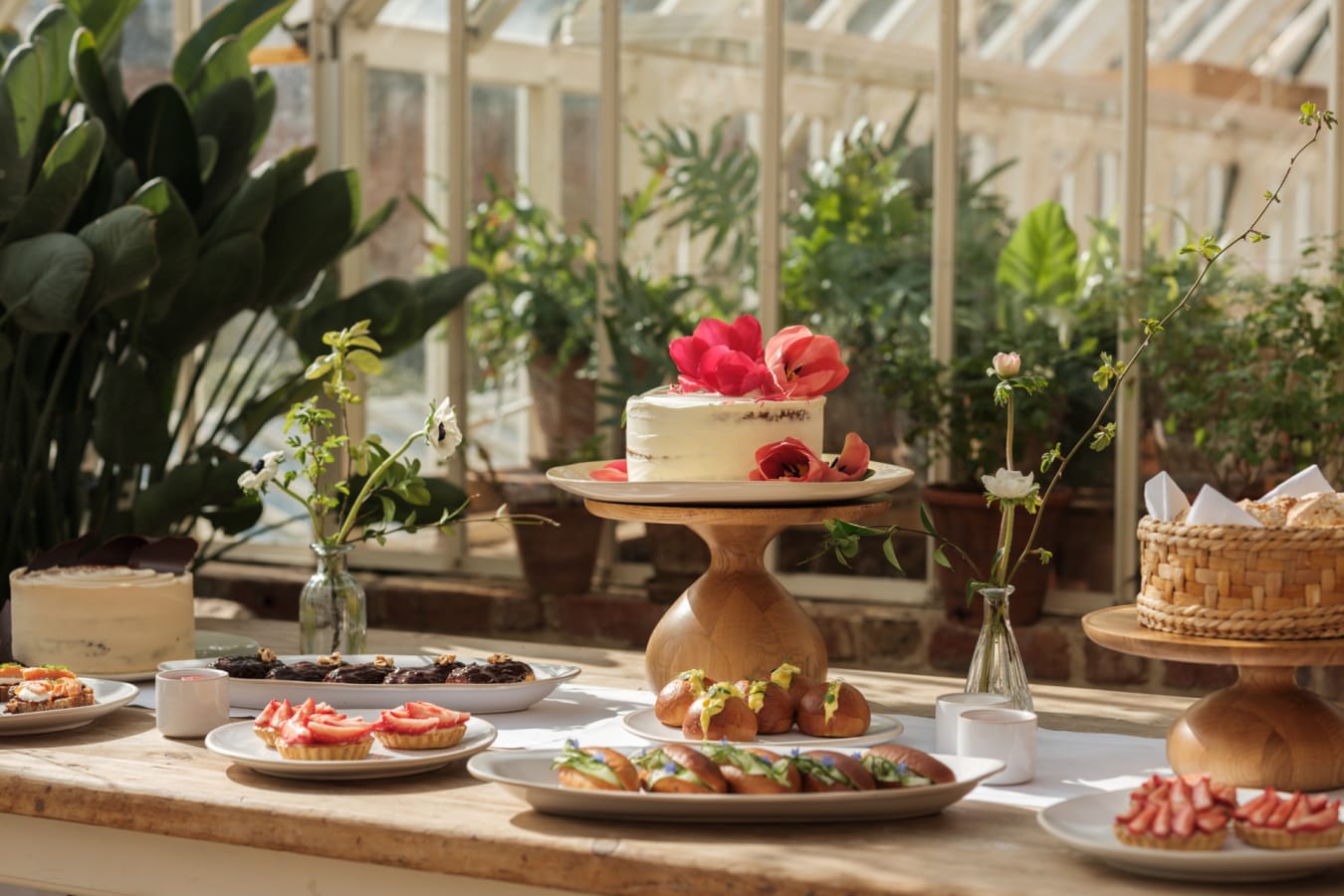 Glasshouse catering