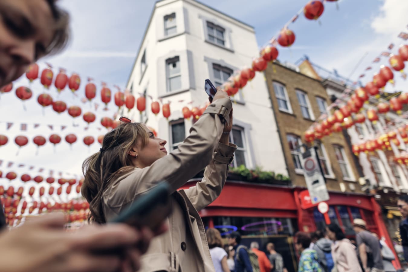 Teens in China Town 