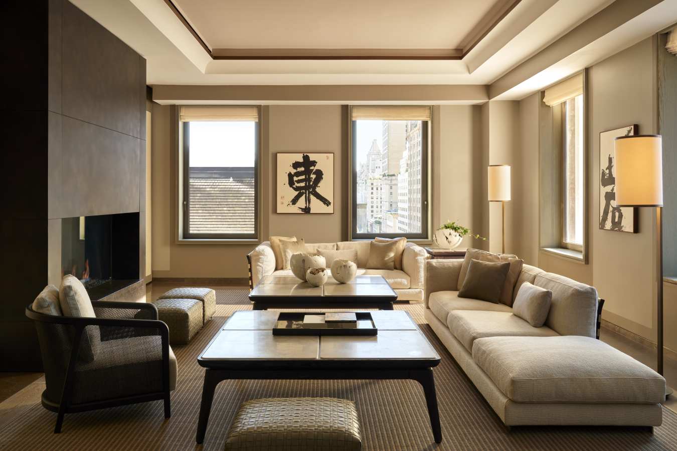 Aman Suite Living Room