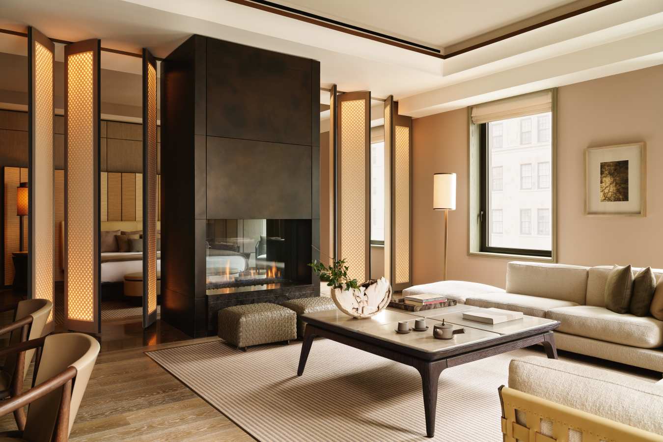 Corner Suite Living room
