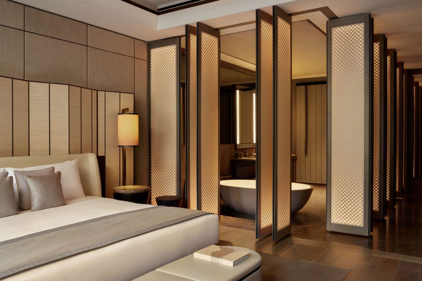 Premier Sanctuary Suite Bedroom  Bathroom
