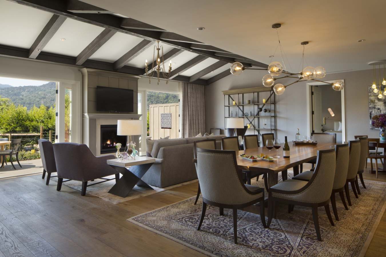 Villa lounge - Bernardus Lodge & Spa