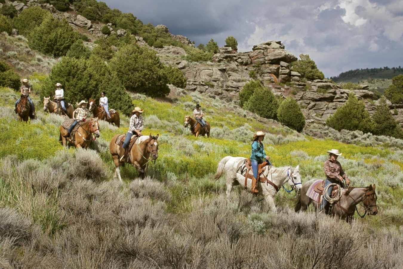 Horseback riding  - Brush Creek Ranch