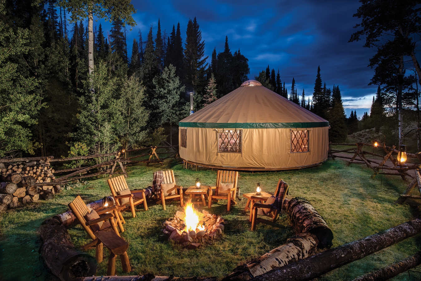 Campfire  - Brush Creek Ranch