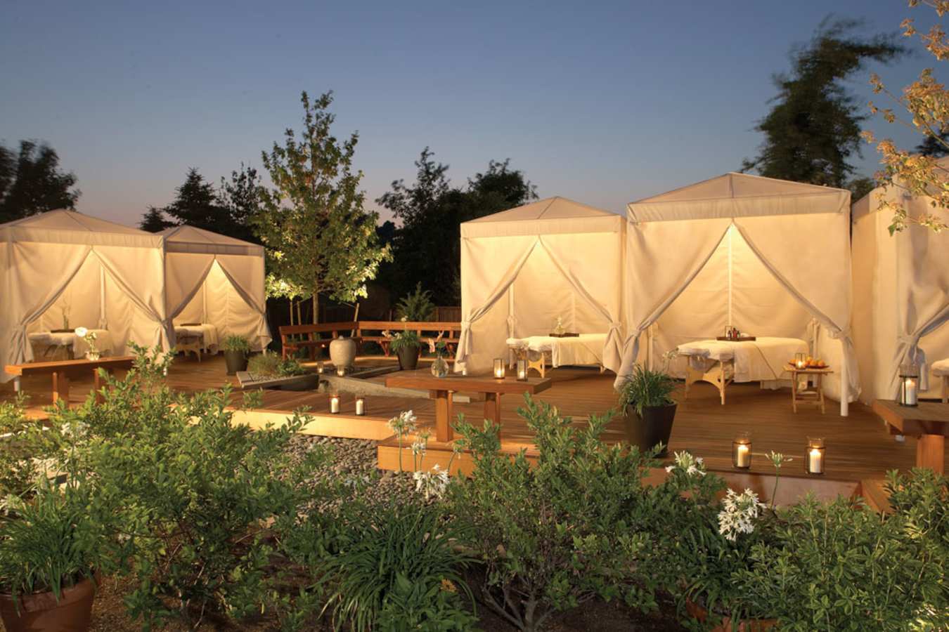 Spa cabanas - Chatham Bars Inn