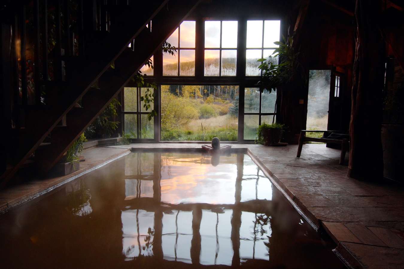 Bathhouse Interior - Dunton Hot Springs