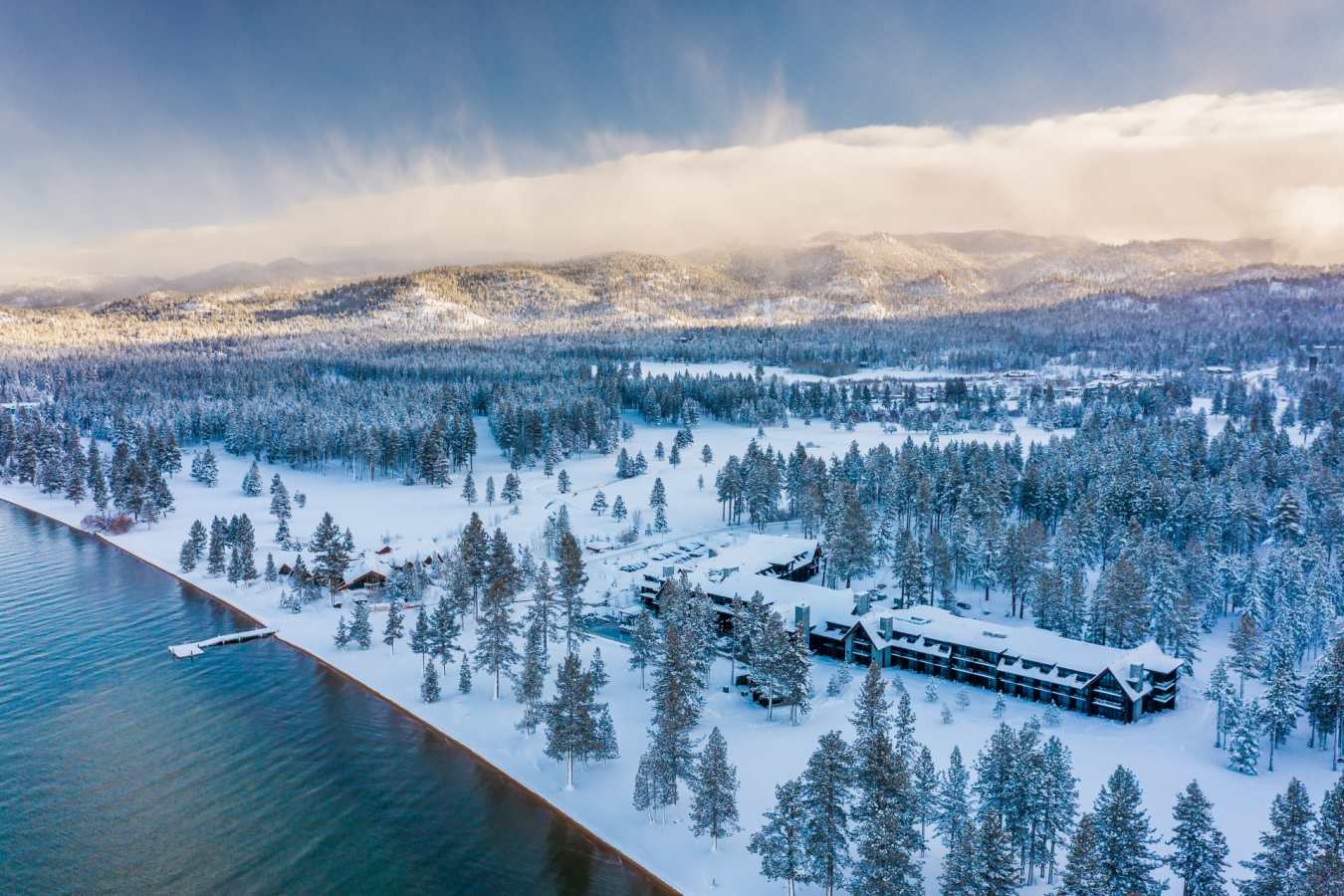 Edgewood Lake Tahoe Aerial View 