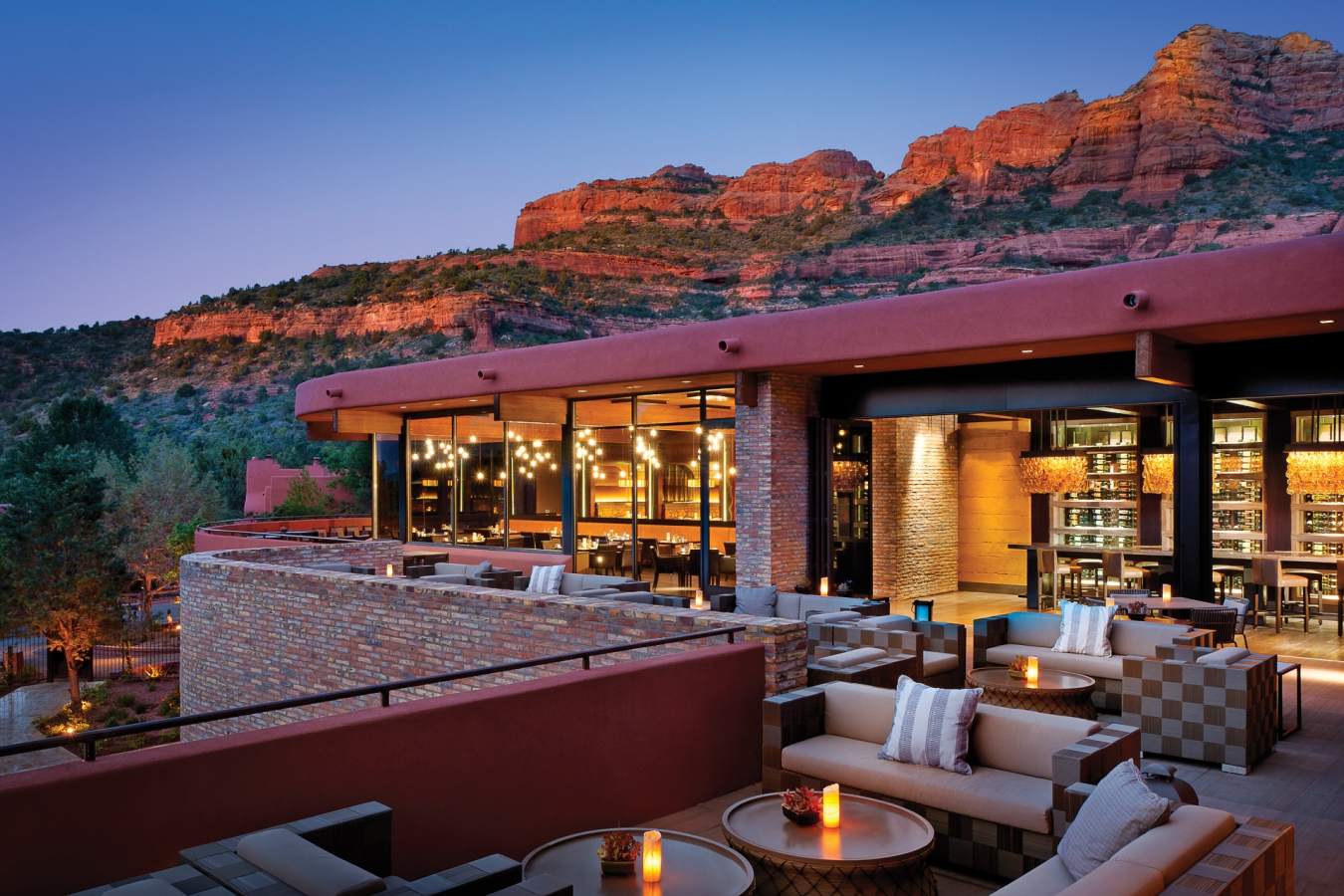 Patio views - Enchantment Resort and Spa